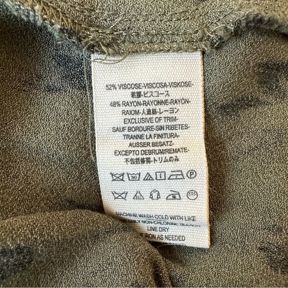 Free People Fake Love Camo Mini Dress Size Large - Picture 15 of 16